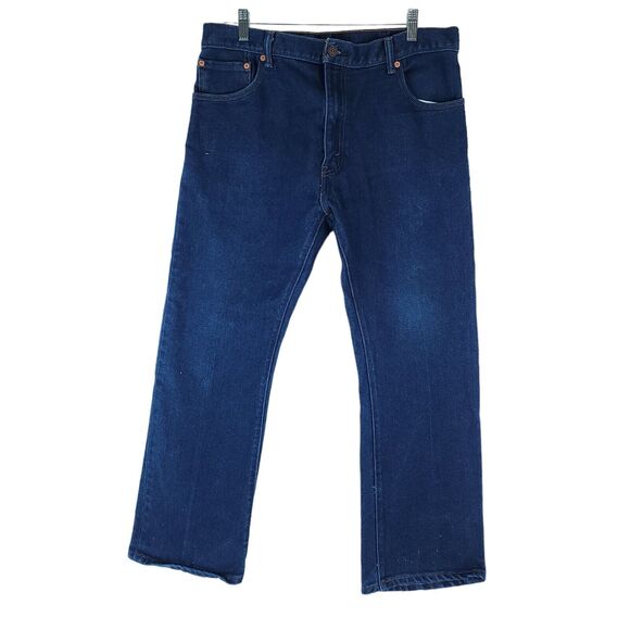 Levis 517 Jeans Mens Size 38x32 (36x29.5) Blue Denim Bootcut 2014 - Picture 1 of 11